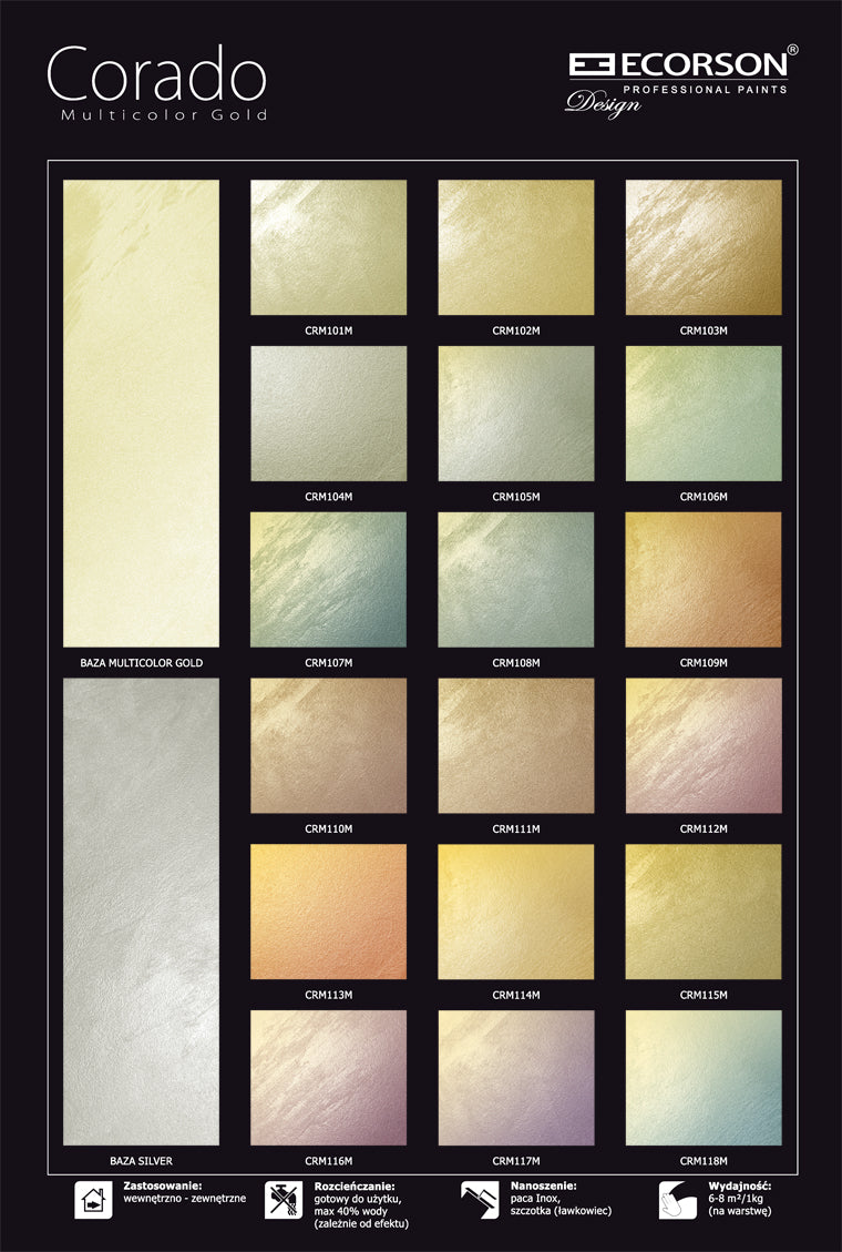 Corado Multicolor Gold 1Kg Kit